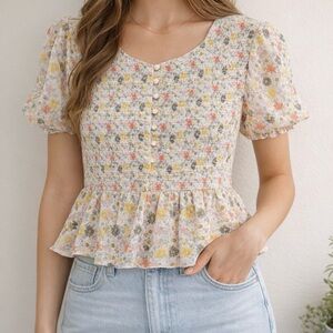 rio Floral Blouse